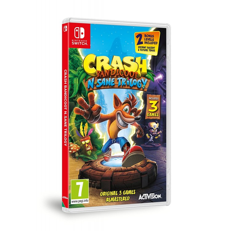 خرید بازی Crash Bandicoot: N. Sane Trilogy برای نینتندو سوییچ